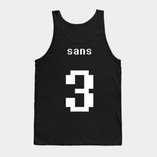 Undertale Sans Jersey Tank Top